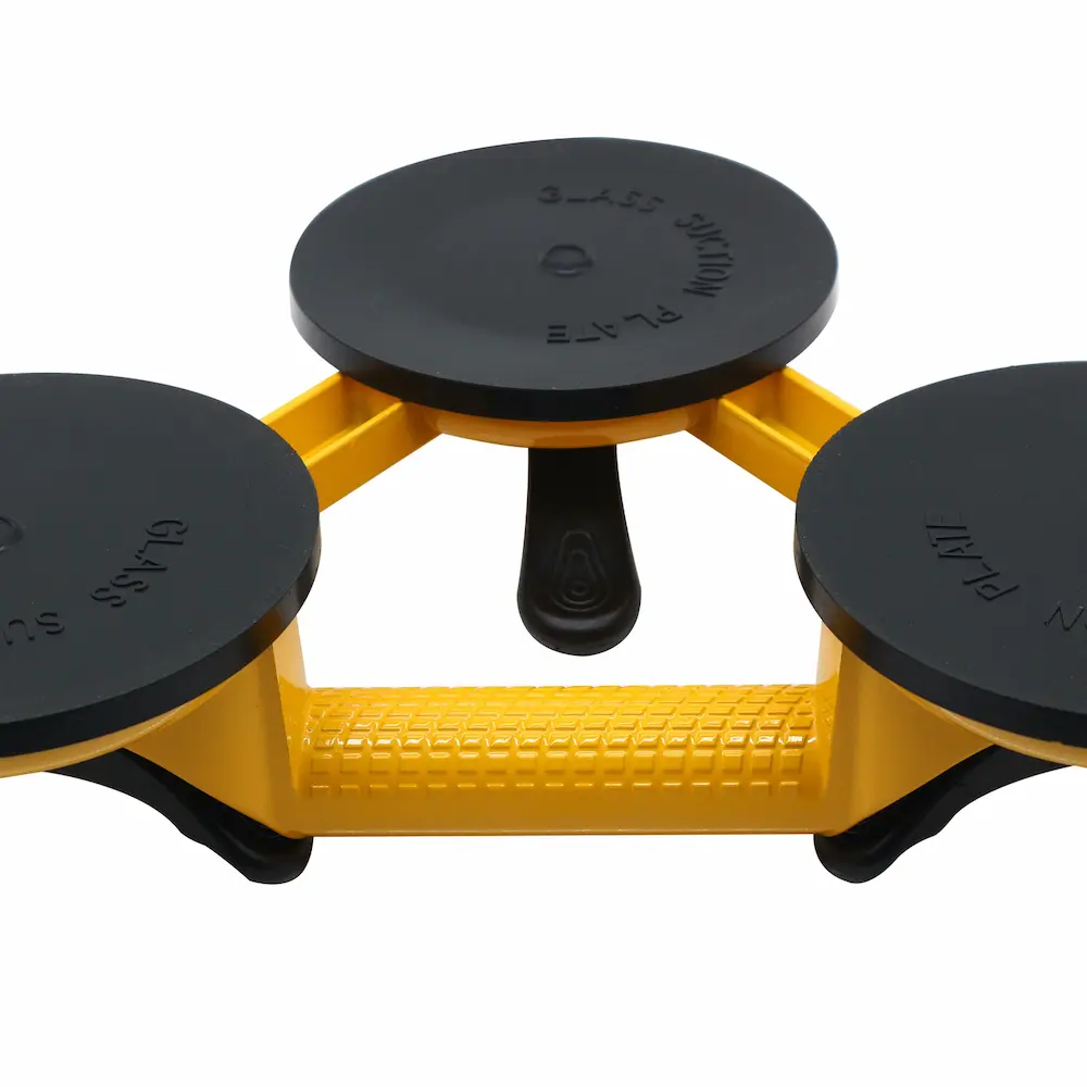 TK-XP001 3-kops Tegel Zuignap geel - Afbeelding 2