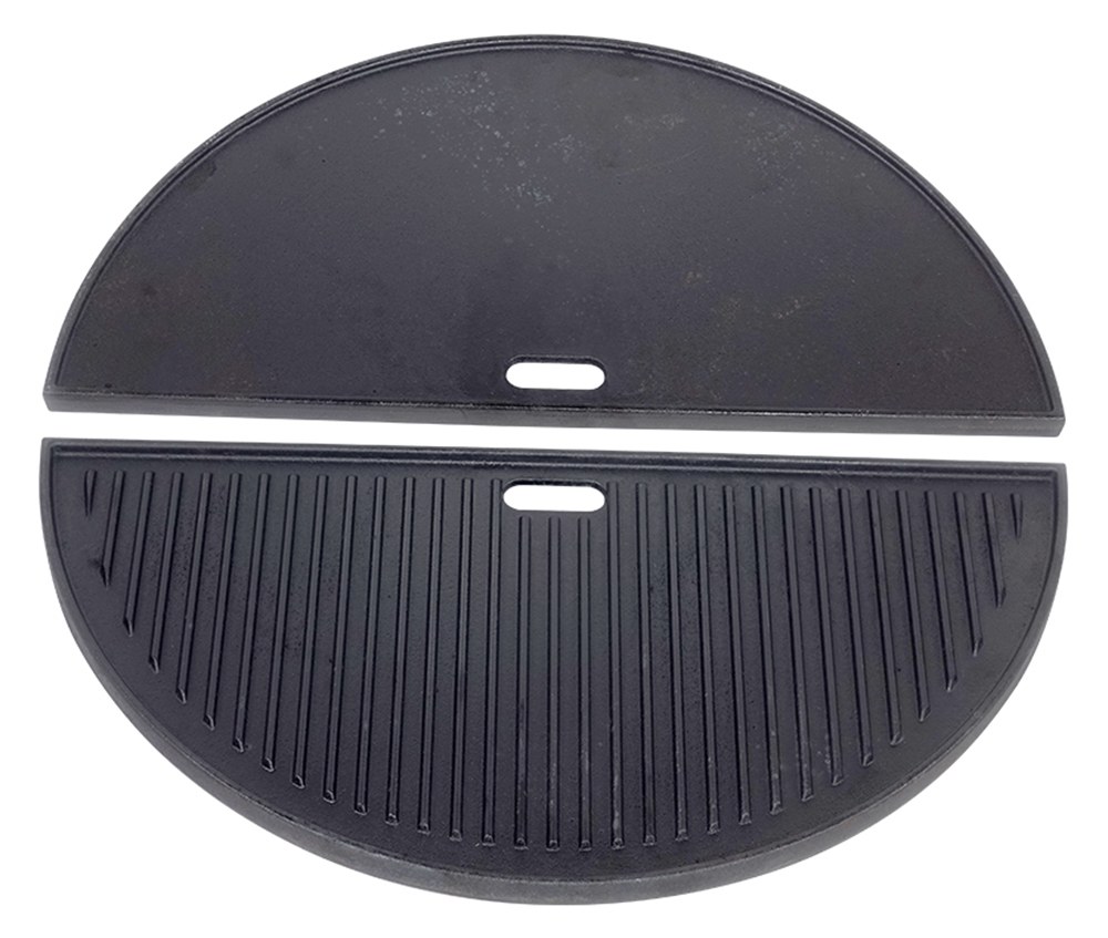 Grillova half-moon cast-iron grill plate 21 inch - Image 2