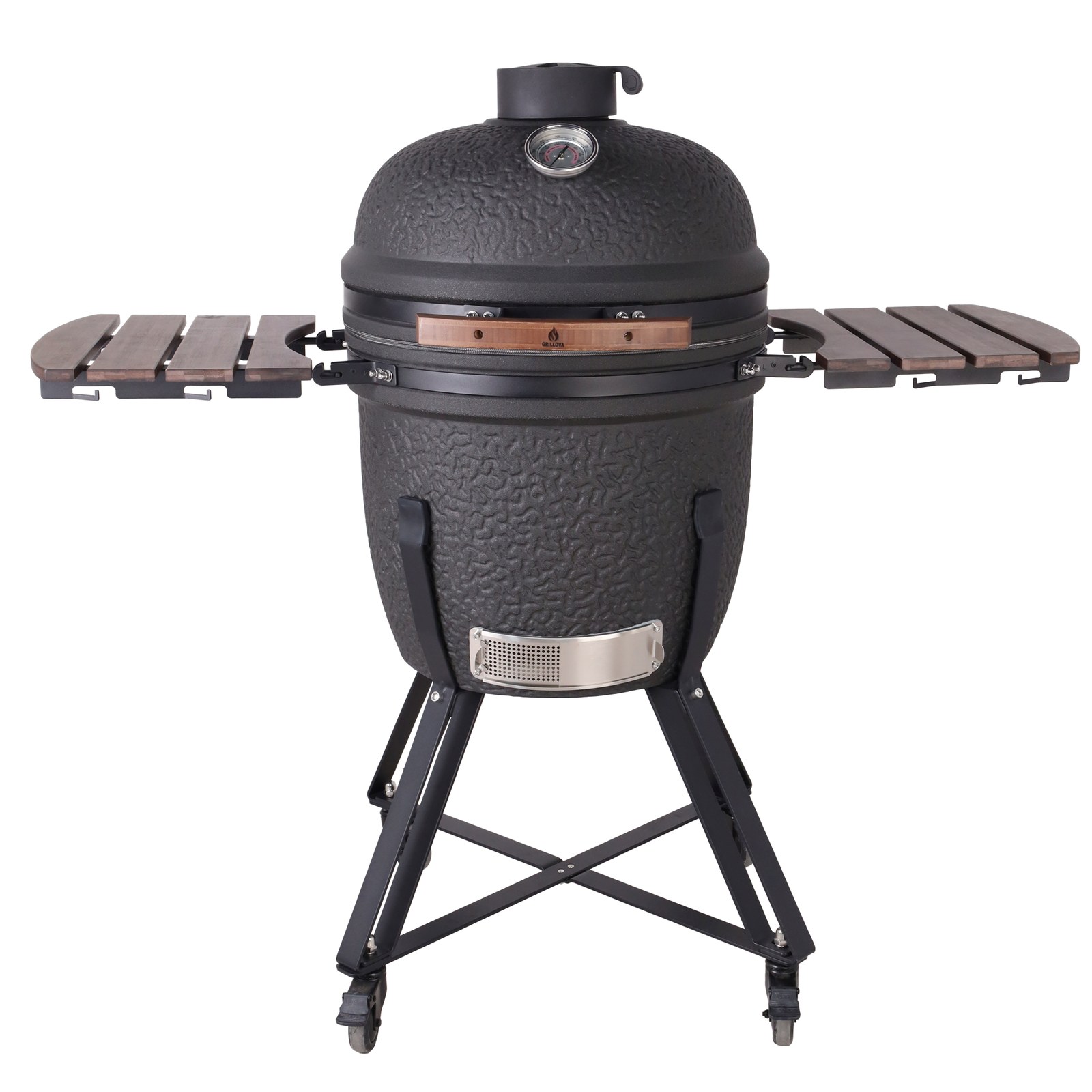 Grillova SE-21 onderstel 21 inch met zijtafels – zonder kamado - Afbeelding 2