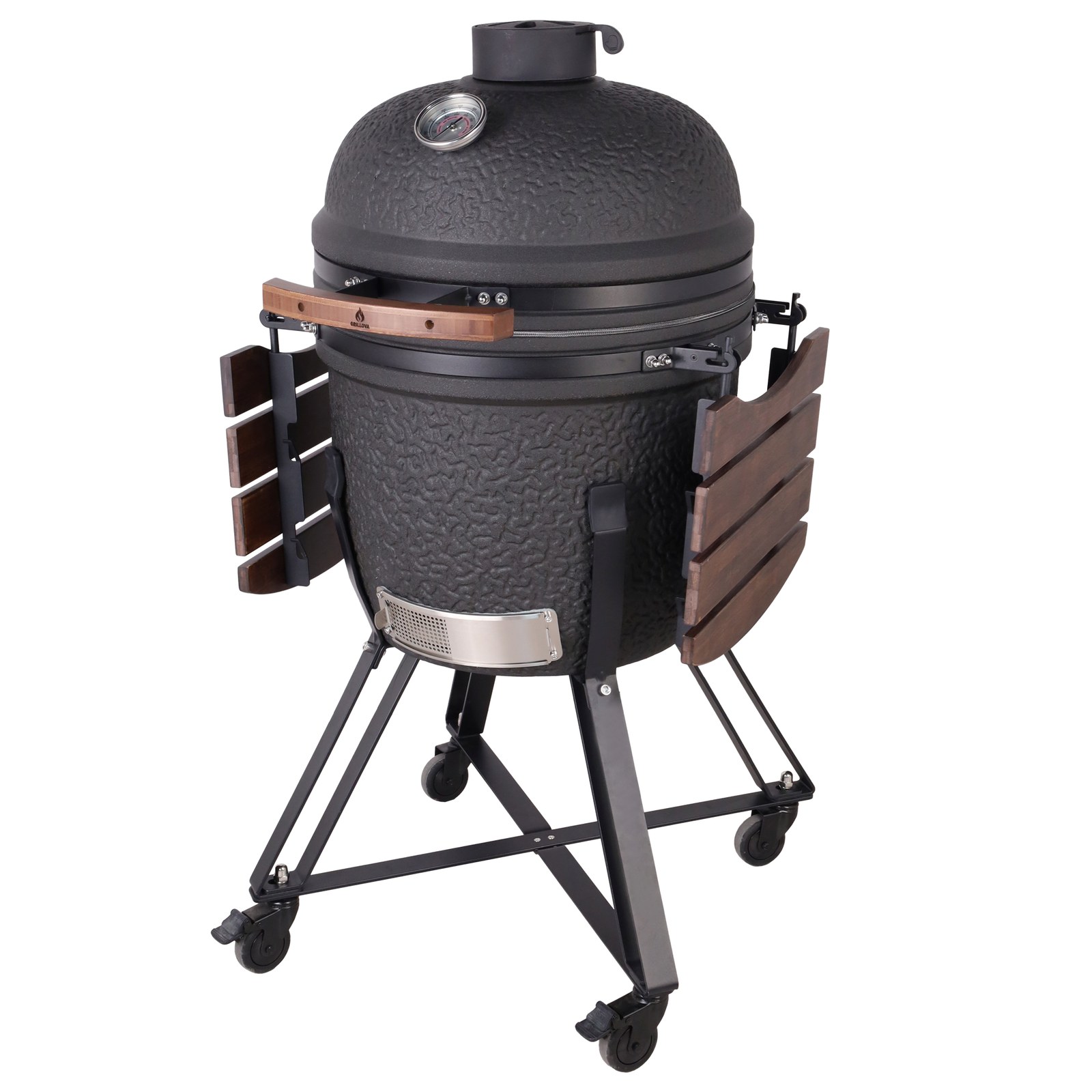 Grillova SE-21 onderstel 21 inch met zijtafels – zonder kamado - Afbeelding 6