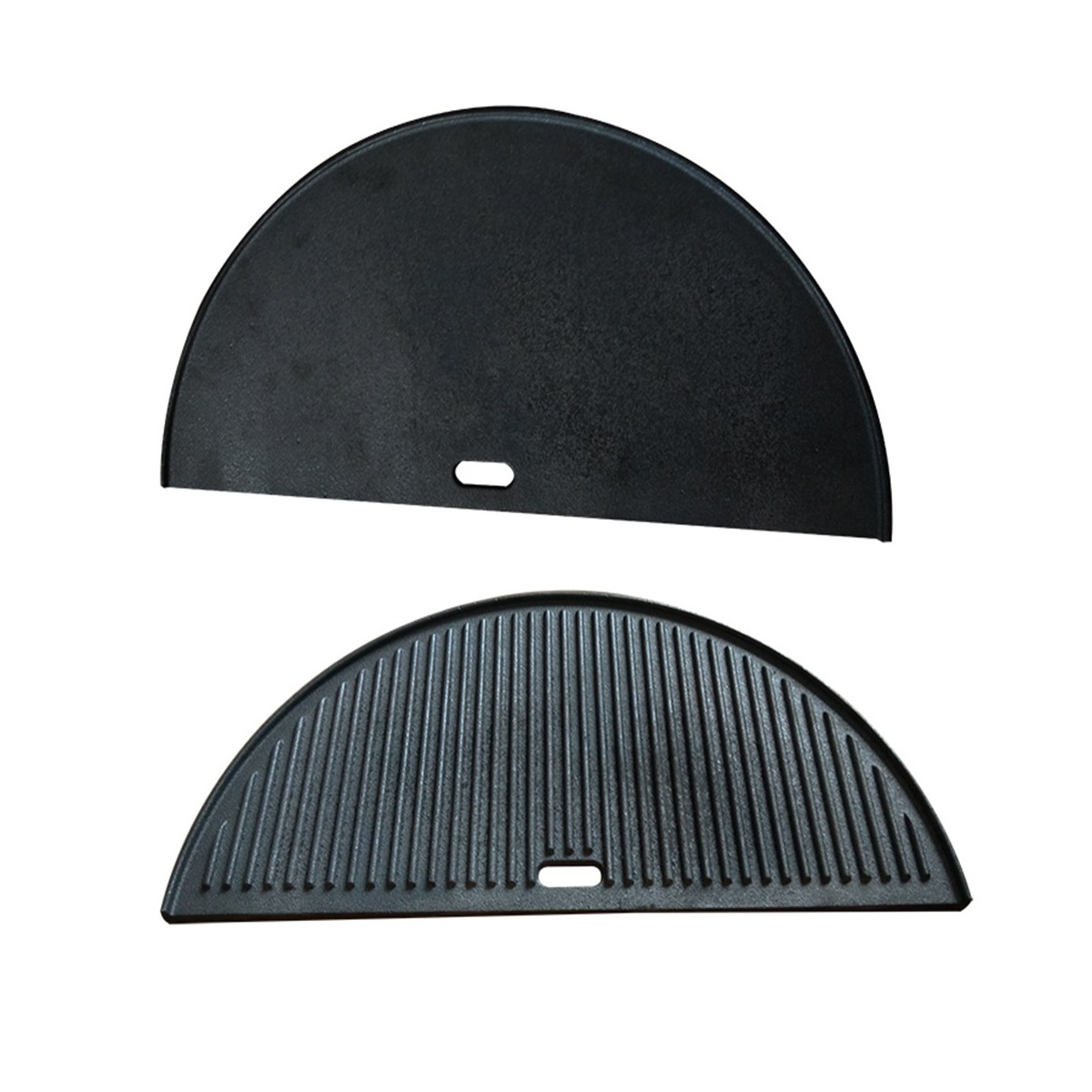 Grillova half-moon cast-iron grill plate 21 inch