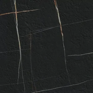 Sahara Noir Extra Bocciardato – keramiek maatwerk blad van TopX Surfaces
