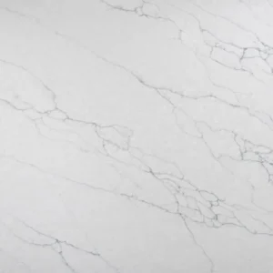 Silver Venato Gepolijst – kwartscomposiet maatwerk blad van TopX Surfaces