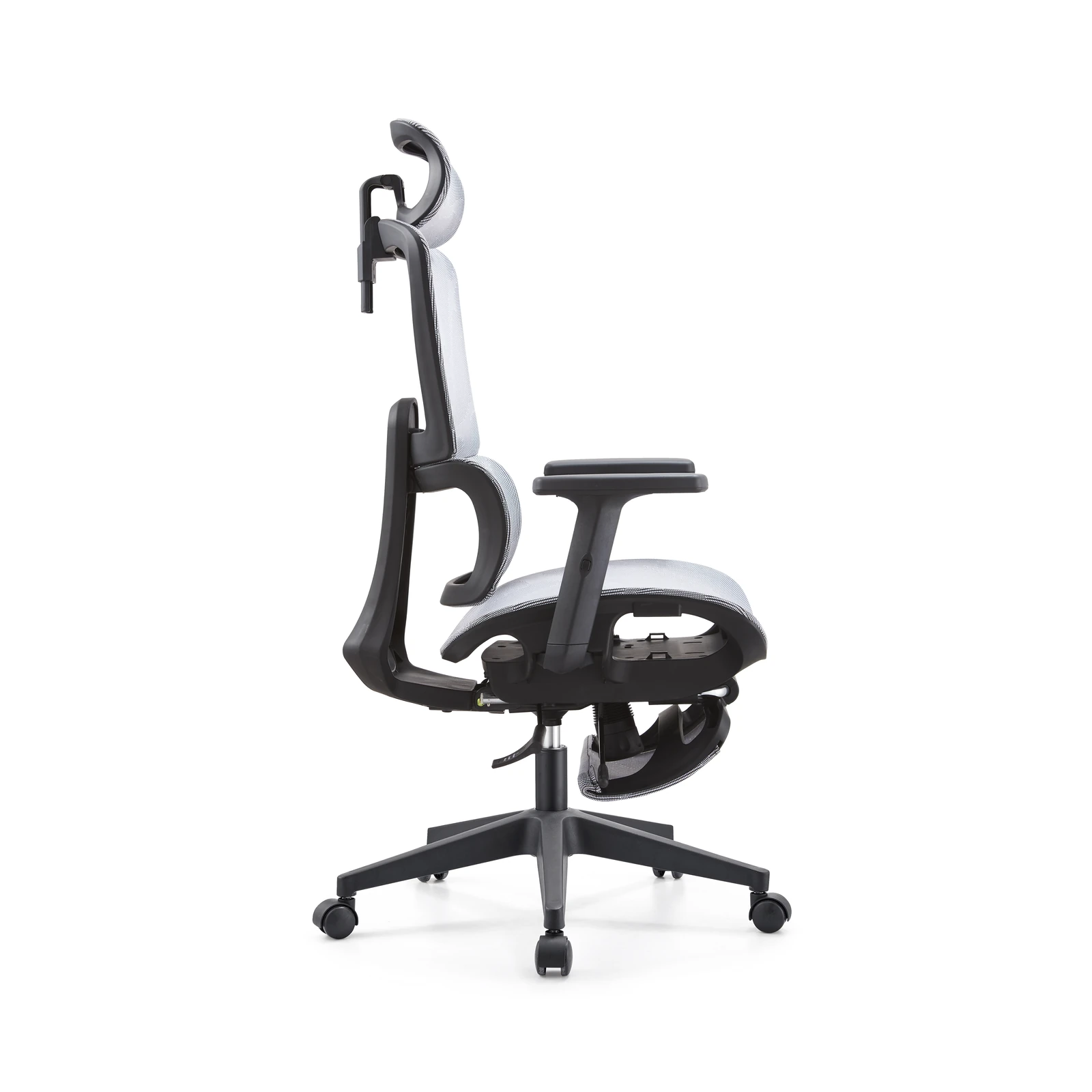 Trazit 2001A Grey Ergonomische Bureaustoel met Voetsteun - Afbeelding 2