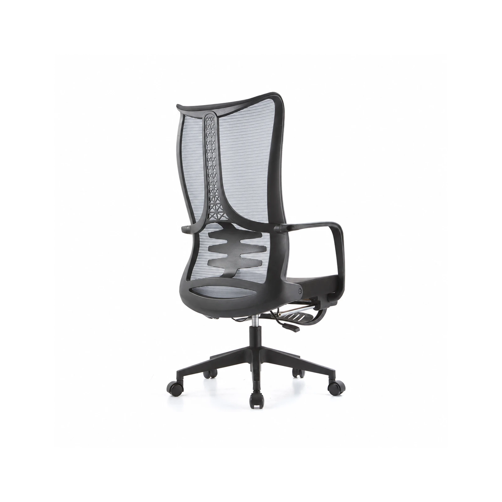 Trazit 2203A Grey Ergonomische Bureaustoel met Voetsteun - Afbeelding 5