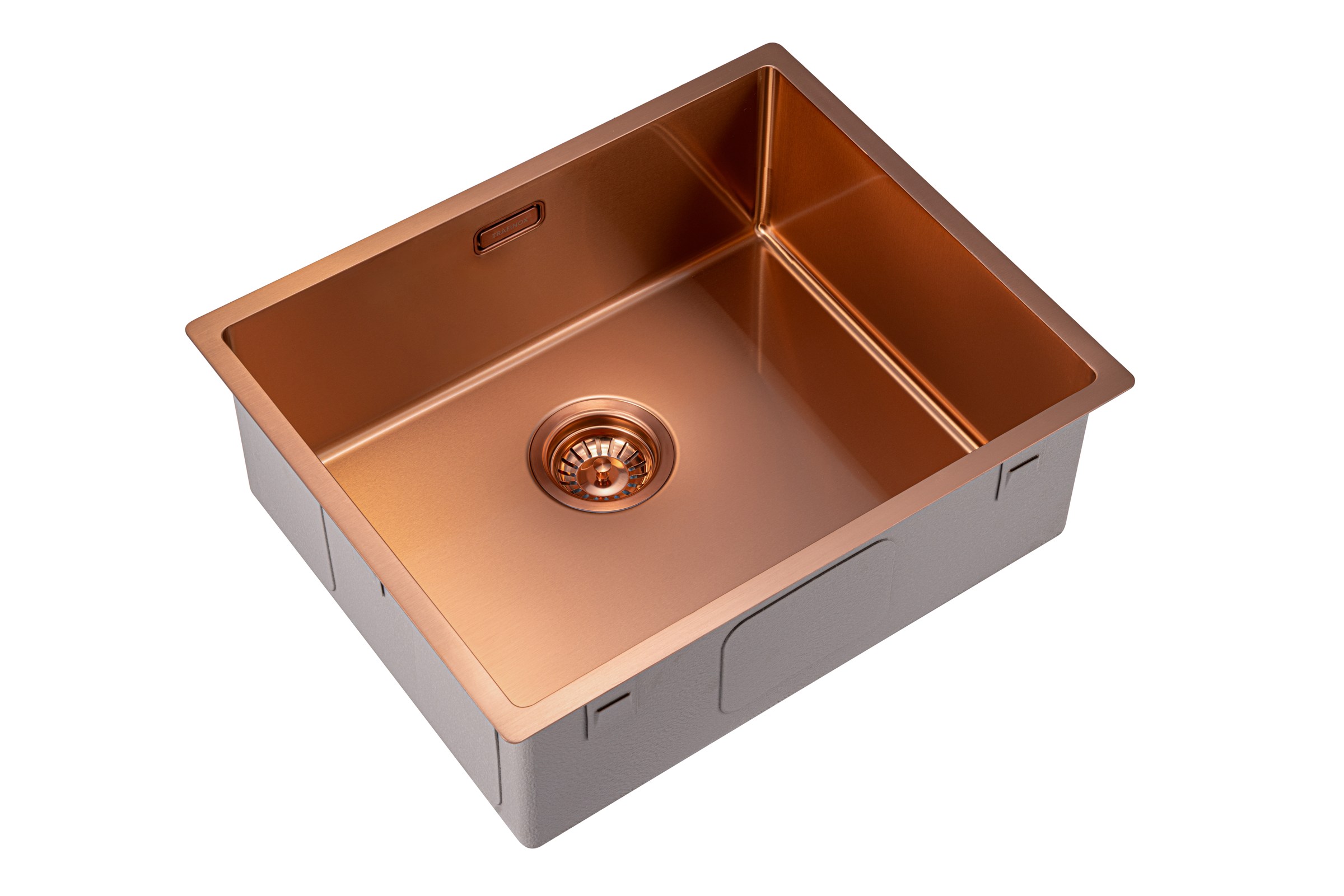 Trafinox Bozen 50 Copper Rose spoelbak 50 × 40 cm - Afbeelding 2