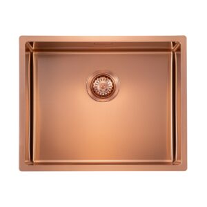 Trafinox Bozen 50 Copper Rose spoelbak 50 × 40 cm