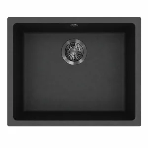 Trafinox Bozen-50QBGM Quartz Black - Gunmetal PVD afvoerplug
