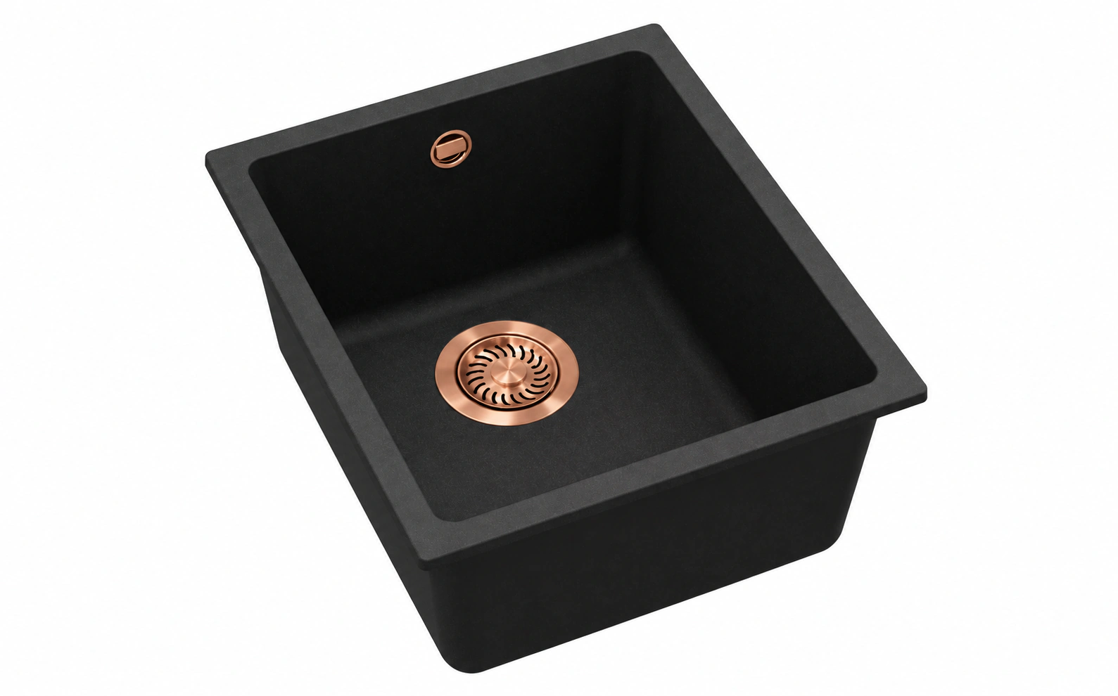 Trafinox Lena-34QBCO Quartz Black - Copper PVD afvoerplug - Afbeelding 2