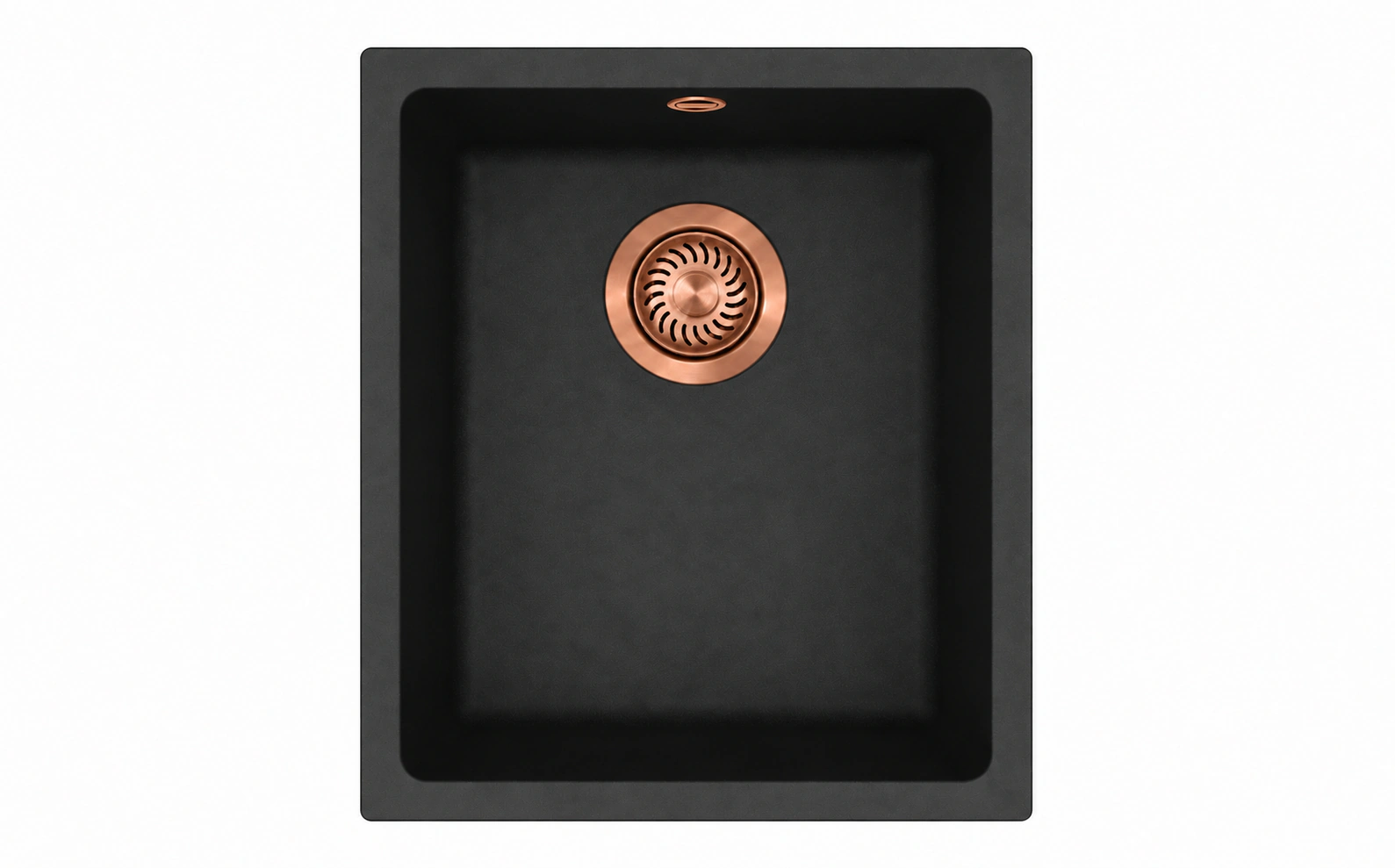 Trafinox Lena-34QBCO Quartz Black - Copper PVD afvoerplug