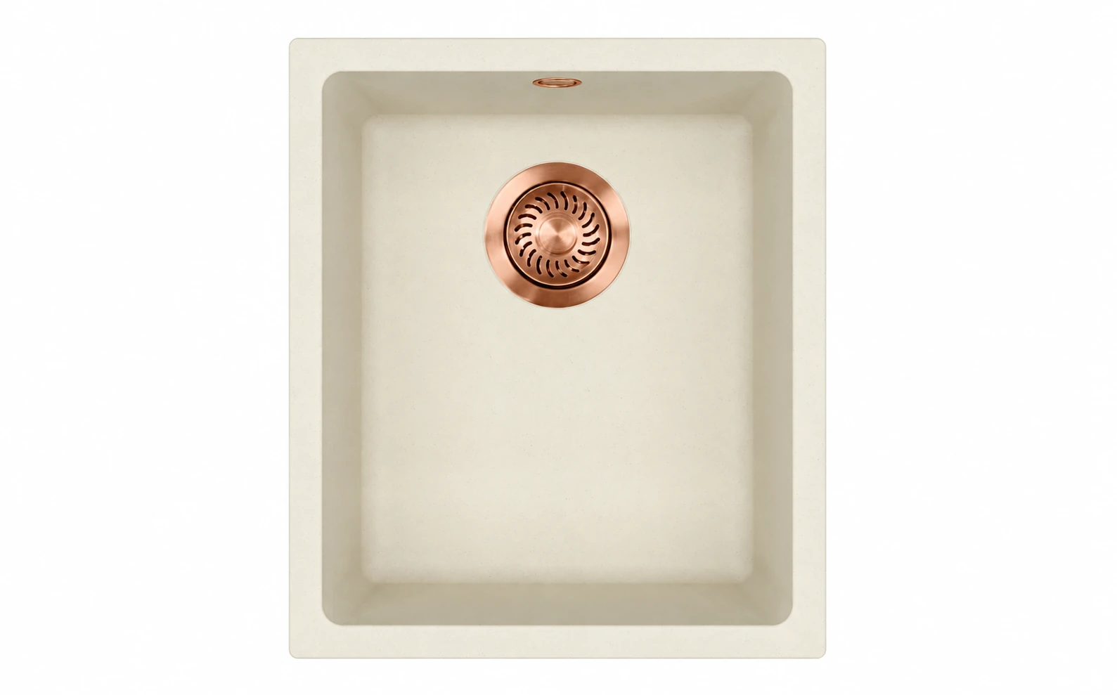 Trafinox Lena-34QCCO Quartz Creme - Copper PVD afvoerplug