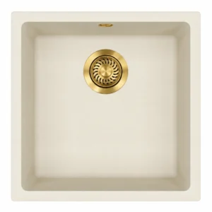 Trafinox Trente-40QCGO Quartz Creme - Goud PVD afvoerplug