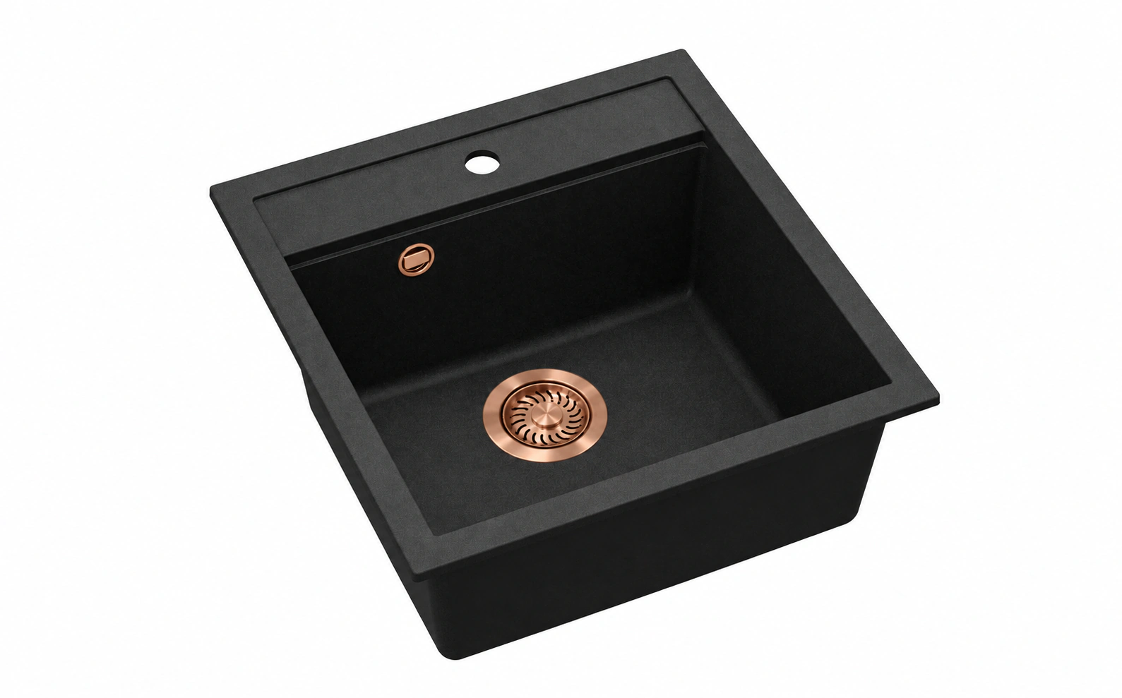 Trafinox VERONA-49TQBCO Quartz Black - Copper PVD afvoerplug - Afbeelding 2